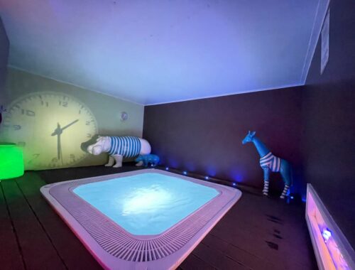 The spa with led Lighting
